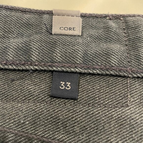 Citizens of Humanity Core 5 Pocket Distressed Cotton Poly Denim Jeans Grey Sz 33 - Picture 10 of 14